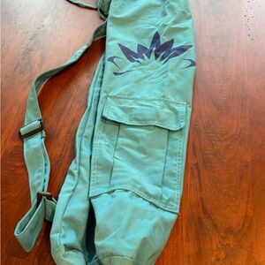 Stylish Teal Yoga Bag